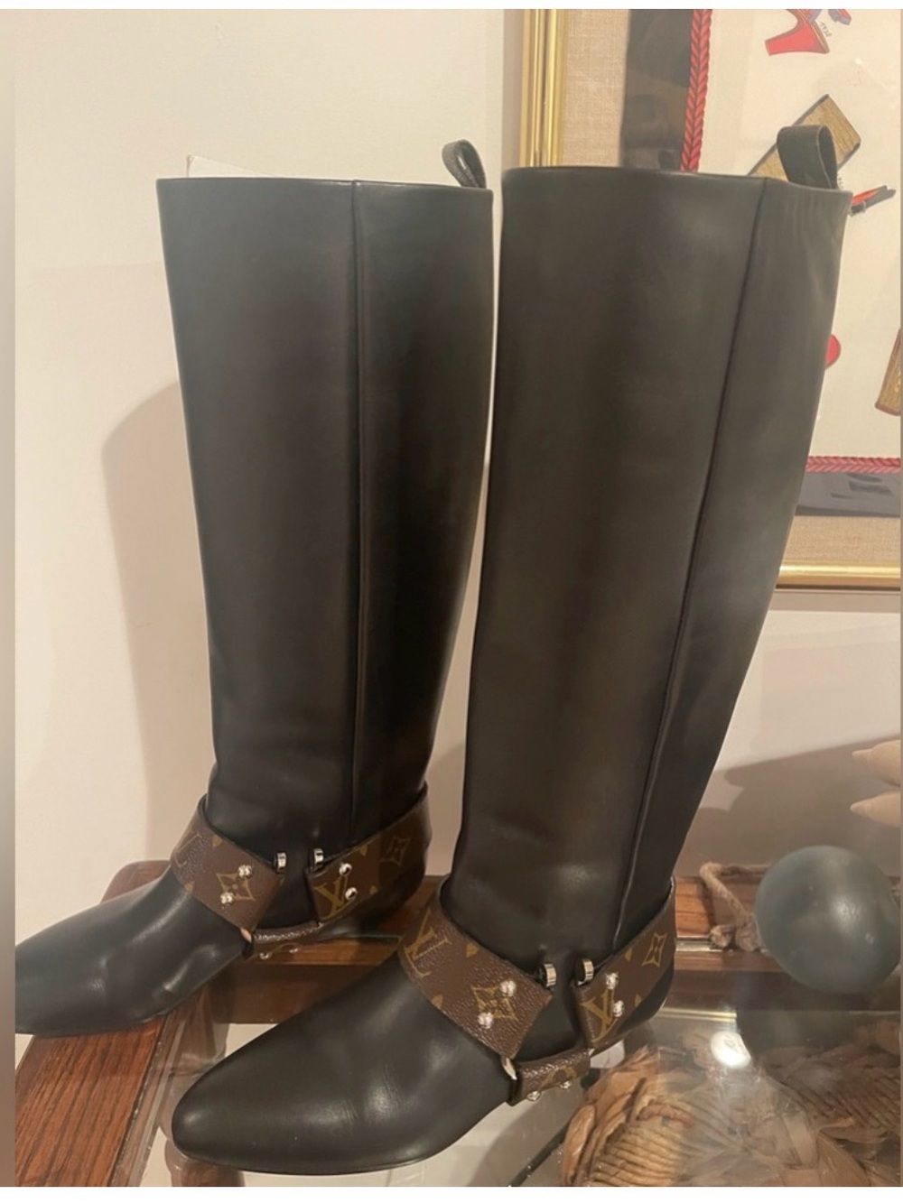 Louis Vuitton Rhapsody Monogram Boots - Picture 6 of 11